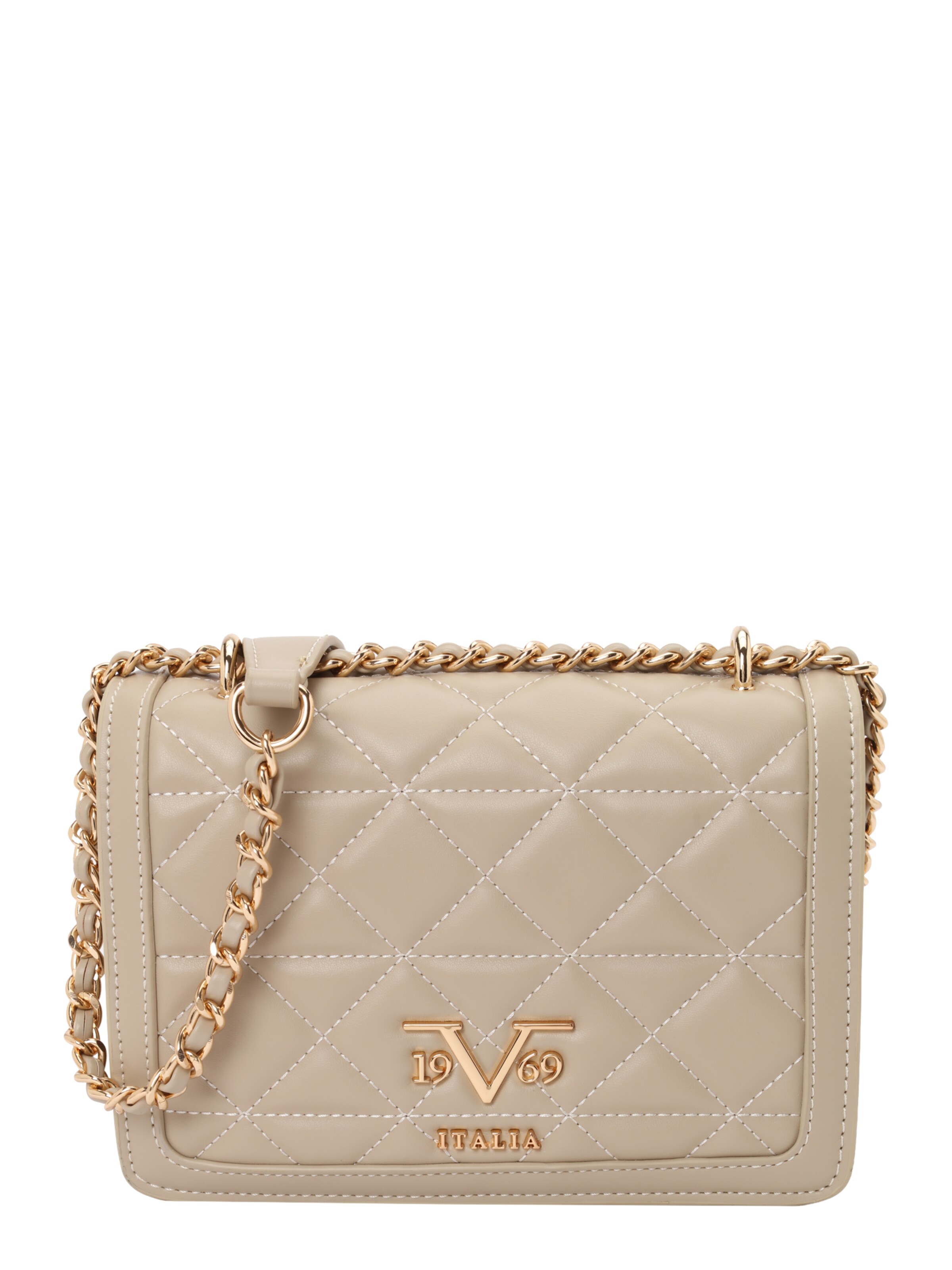 smėlio 19V69 ITALIA Rankinė su ilgu dirželiu 'Gaby Gold': priekis