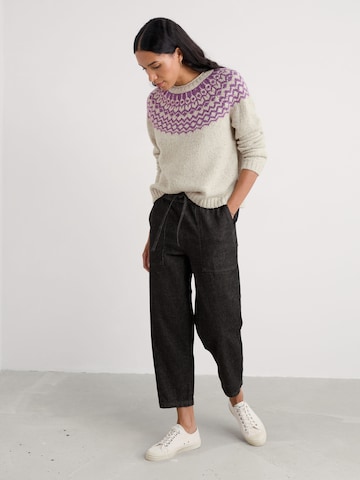 Seasalt Cornwall Pullover 'Port Kinnis' in Weiß