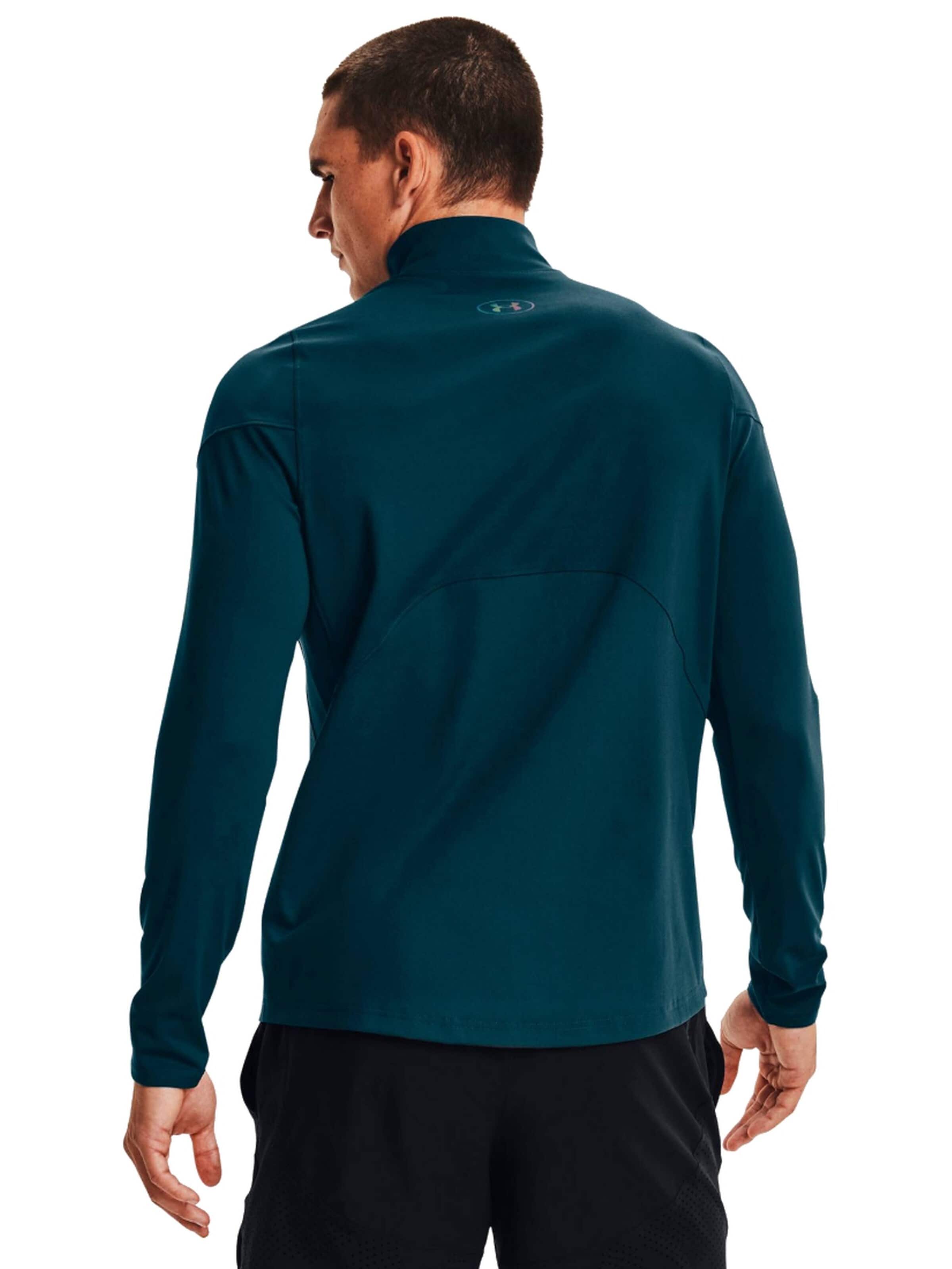 UNDER ARMOUR Shirt 'Under Armour ColdGear Rush Mock' in Groen