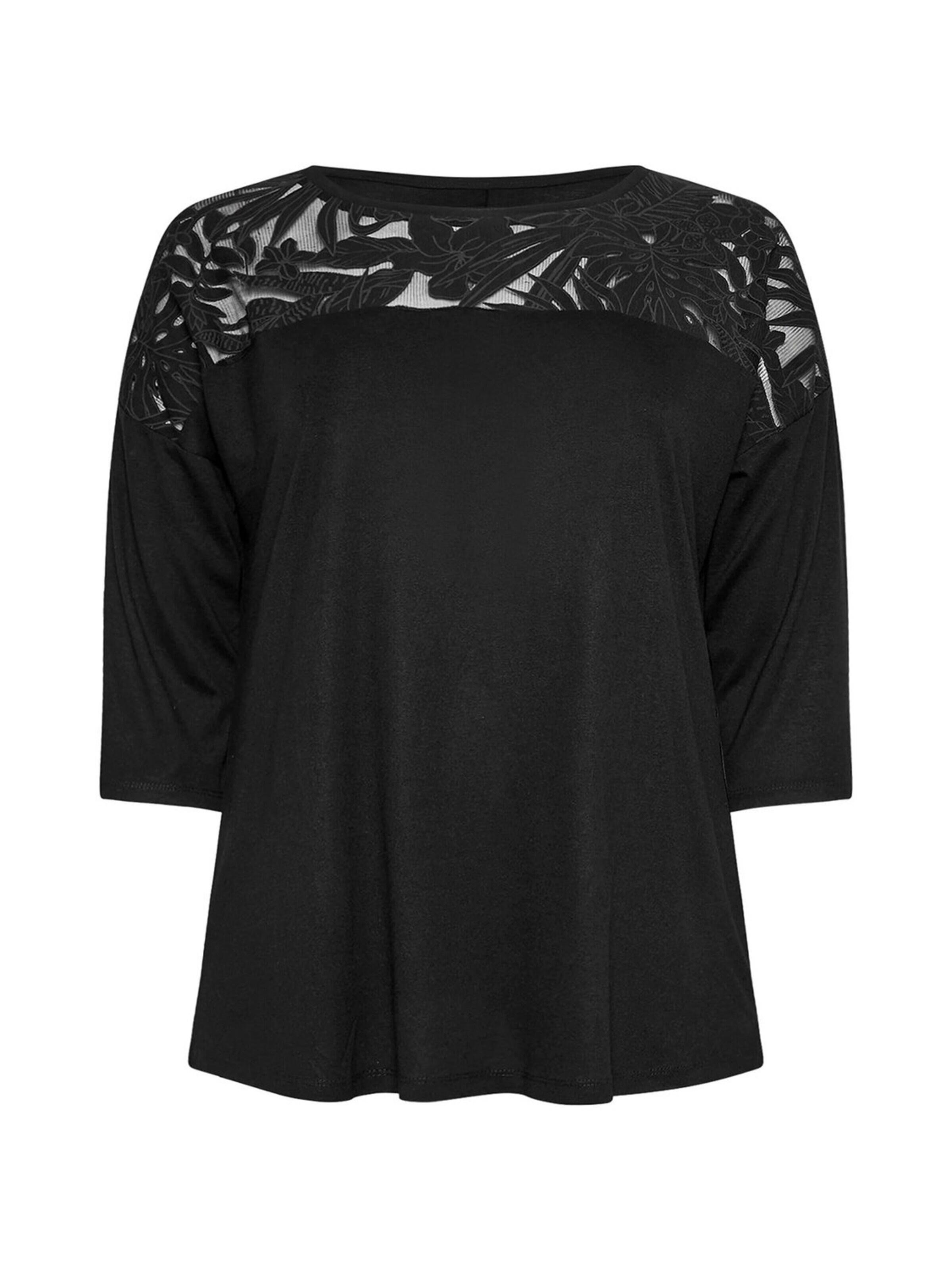 Shape Of You Shirt in Zwart
