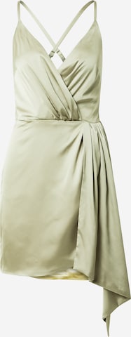Unique Kokteilové šaty - Zelená: predná strana