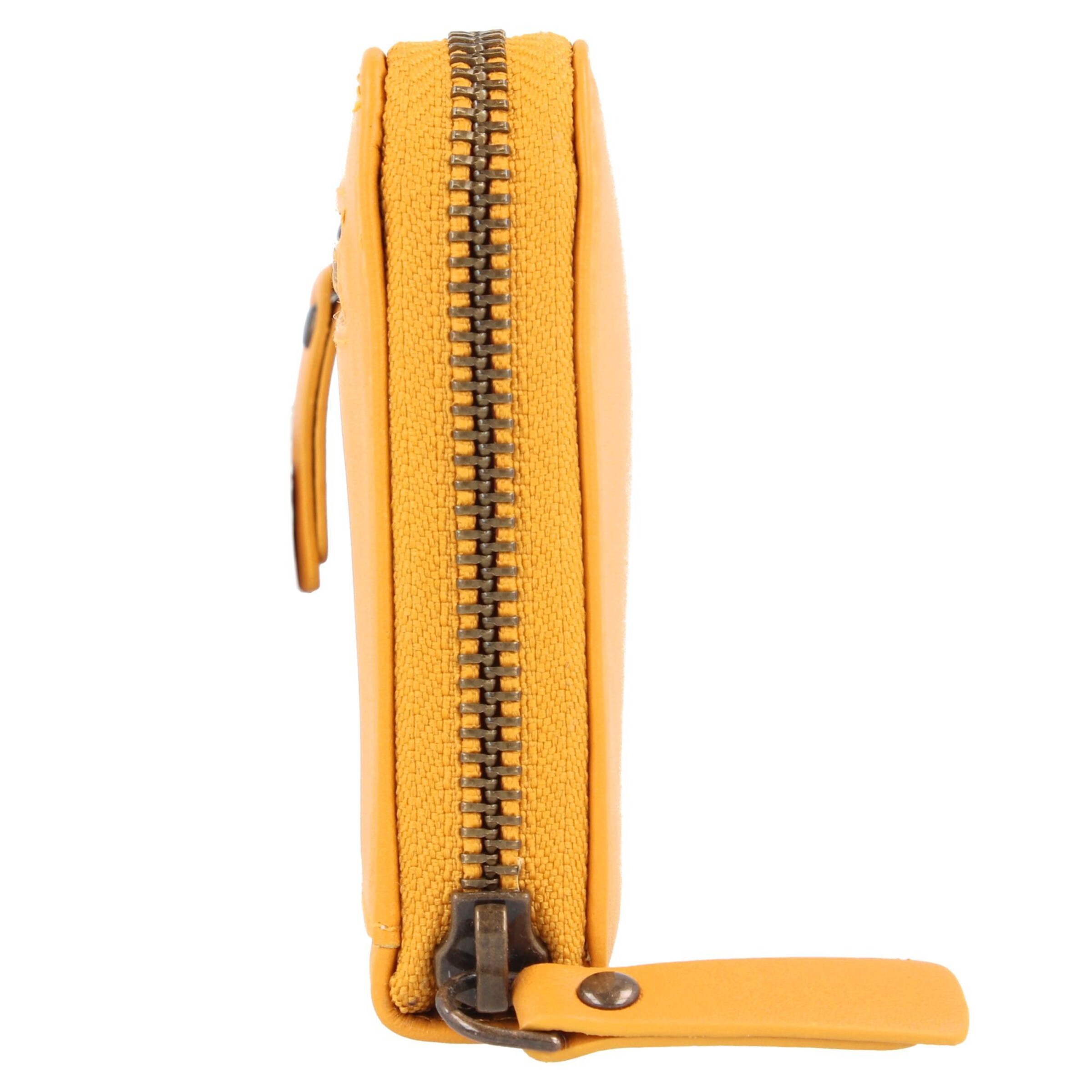 Porte-monnaies 'Peru' Esquire en jaune