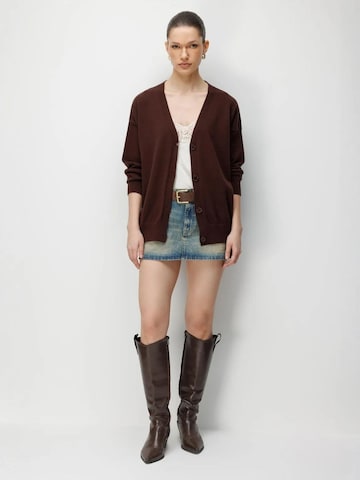 MixRay Strickjacke 'Strickjacken'‌‌‌ in Braun