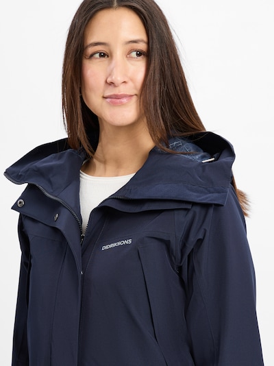 Didriksons Veste outdoor 'Ilma' en marine, Vue avec produit