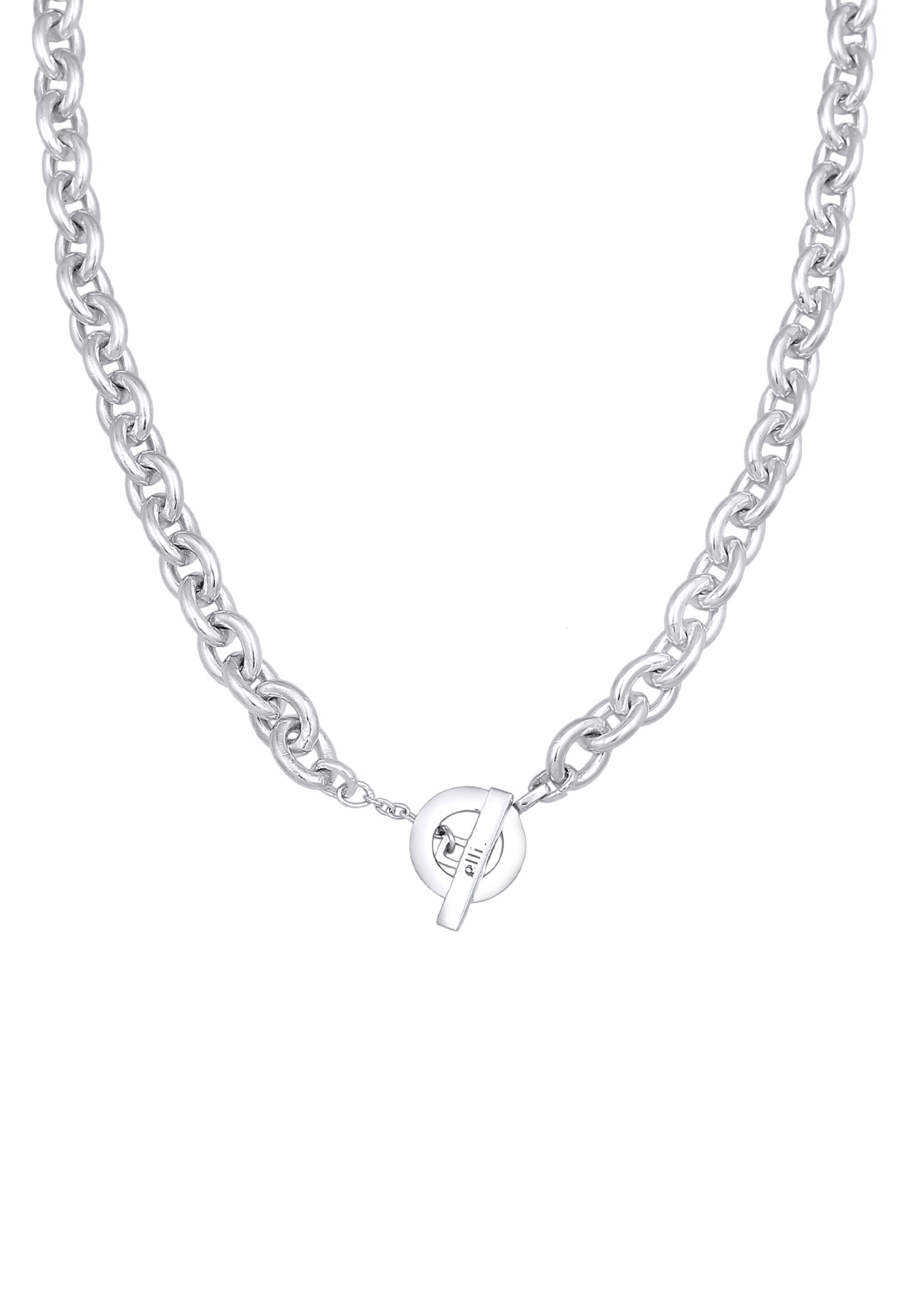 ELLI PREMIUM Necklace in Silver: front
