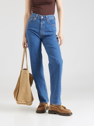 LEVI'S ® Regular Jeans 'Ribcage Straight Ankle' in Blau: predná strana
