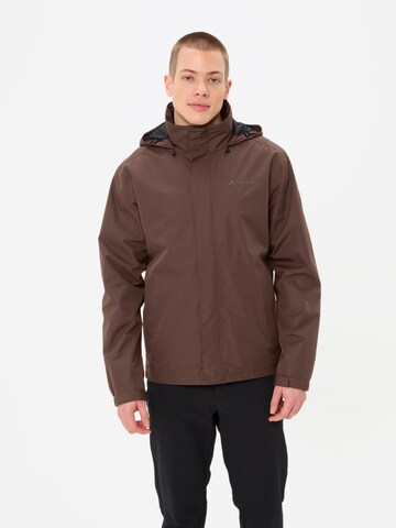 VAUDE Outdoorjacke 'Escape' in Braun: Vorderseite
