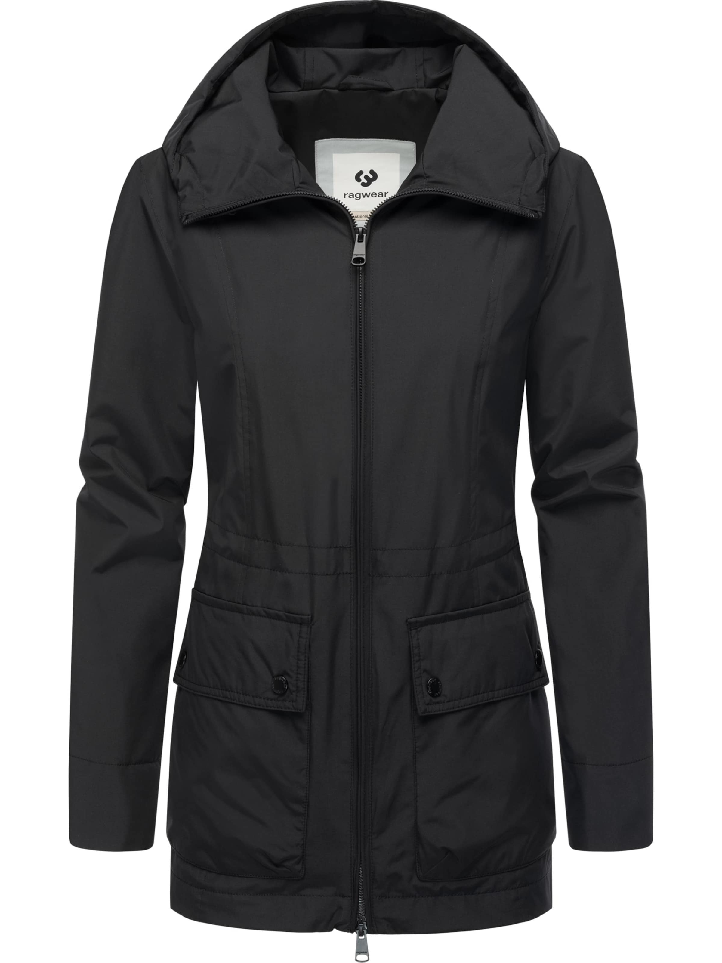 Giacca funzionale 'Monadetta A' di Ragwear in nero