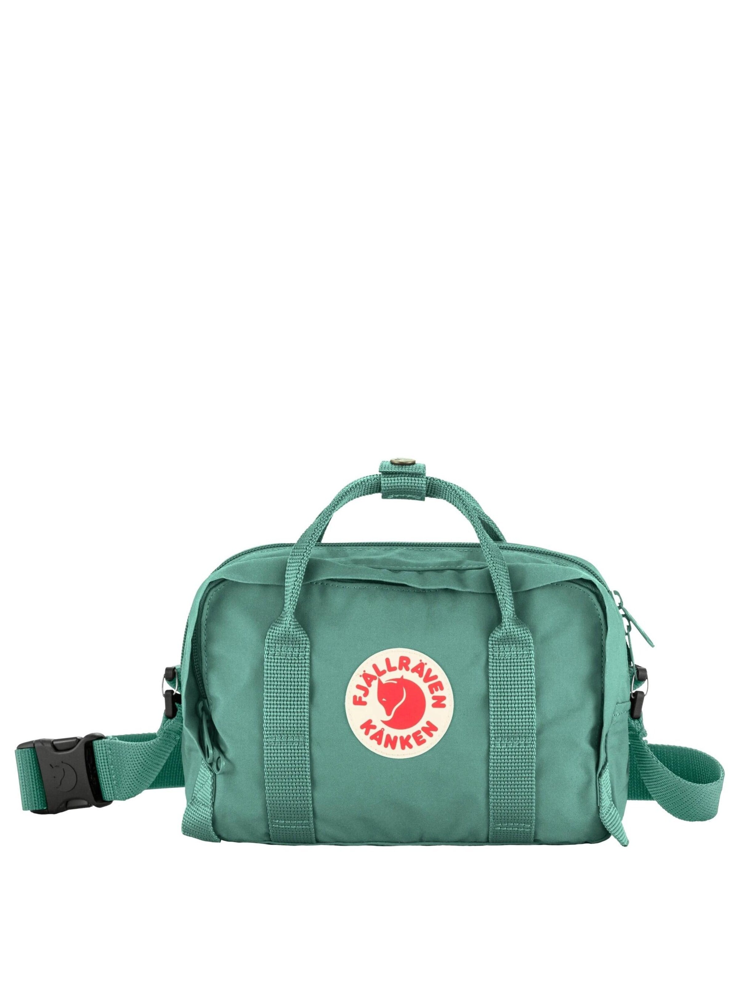 FJALLRAVEN Crossbody Bag 'Kånken' in Green: front