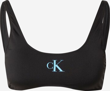 Calvin Klein Swimwear Bikinitopp i svart: forside