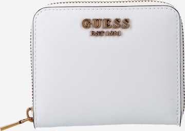 GUESS Wallet 'LAUREL' in White: front
