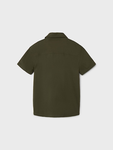 NAME IT Regular fit Button Up Shirt in Green