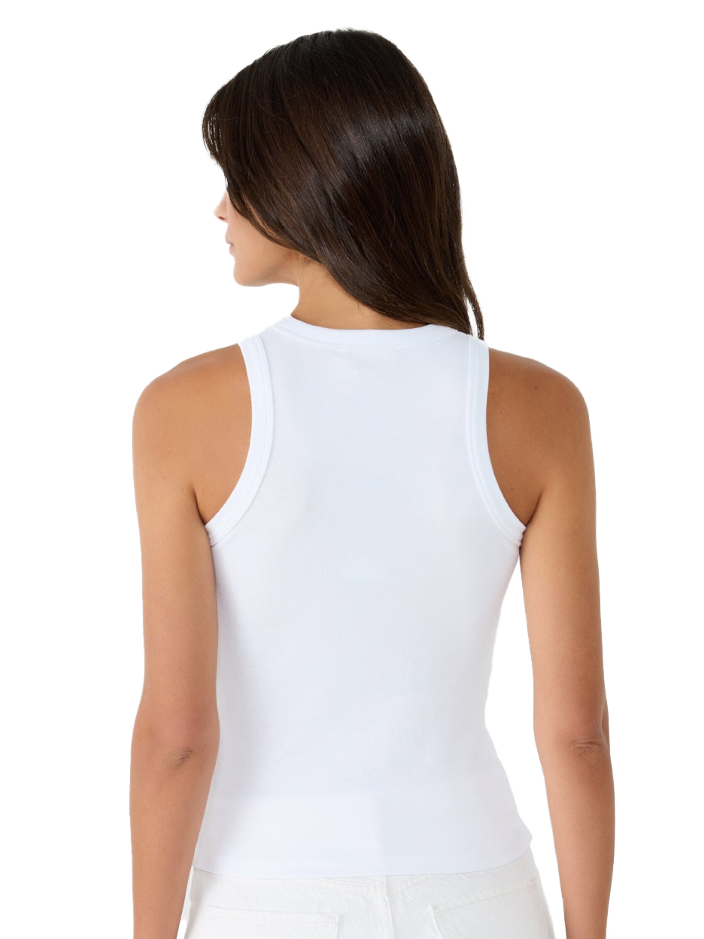 No Matter What Top in Weiß