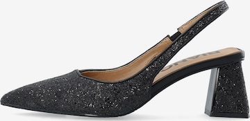 Bianco - Zapatos destalonado 'Maralyn' en negro: frente