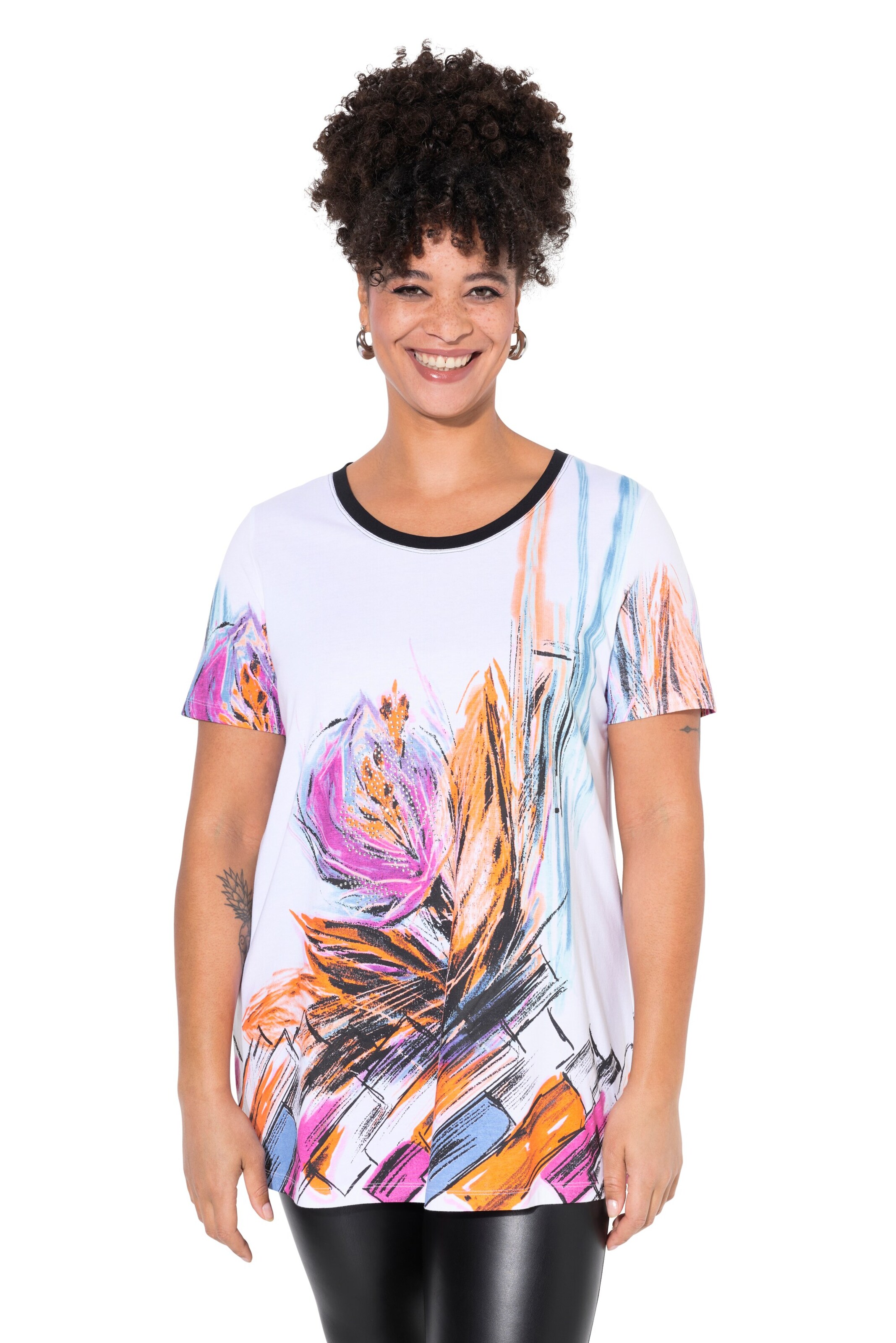 MIAMODA Shirt in Oranje: voorkant