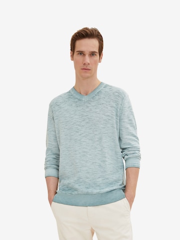 TOM TAILOR Pullover in Grün