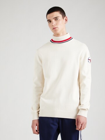 Sergio Tacchini Pulóver 'BORO' - fehér: elől
