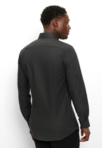 OLYMP Regular fit Button Up Shirt in Black