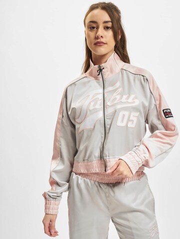 FUBU Prechodná bunda - Sivá: predná strana