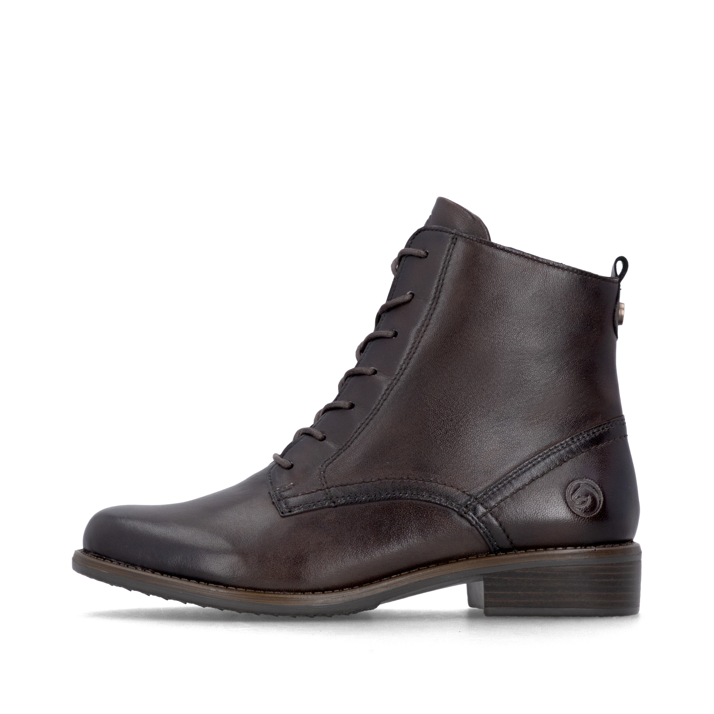Stivaletto stringato di REMONTE in marrone