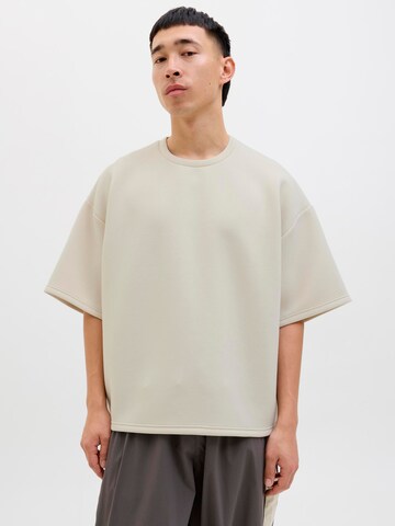 JACK & JONES Sweatshirt in Grau: Vorderseite