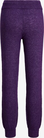 JJXX Zwężany krój Spodnie 'EMMY' w kolorze fioletowy