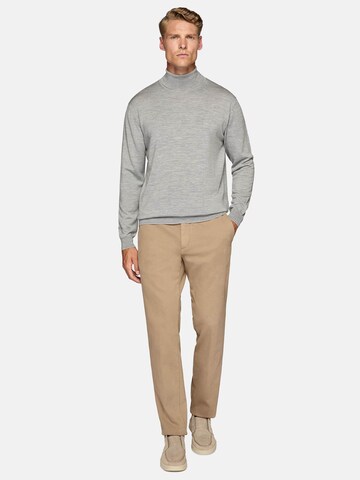 Boggi Milano Sweater 'Polo' in Grey