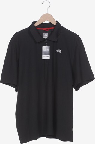 THE NORTH FACE Poloshirt XXL in Schwarz: predná strana