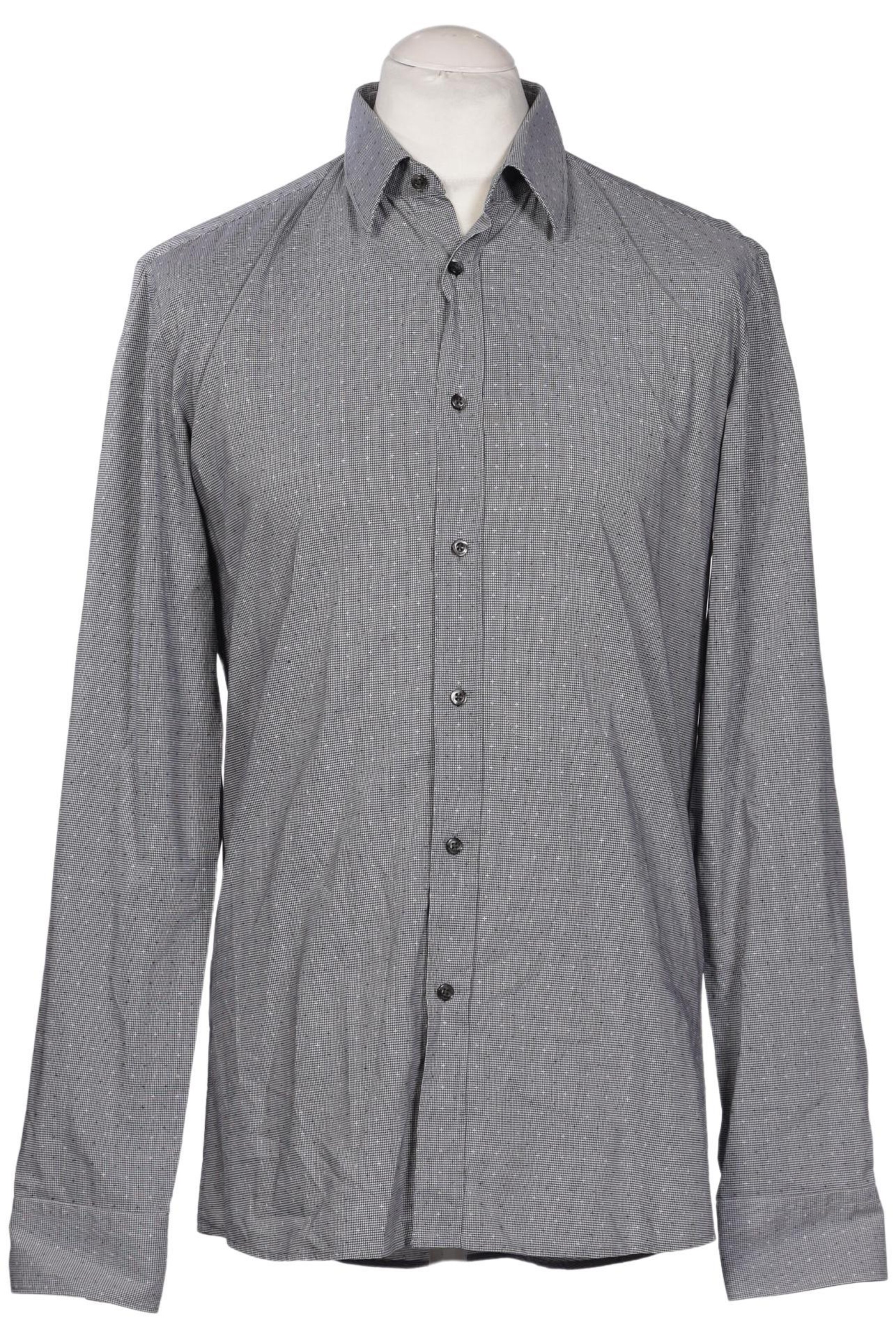 HUGO Button Up Shirt in L in Grey: front