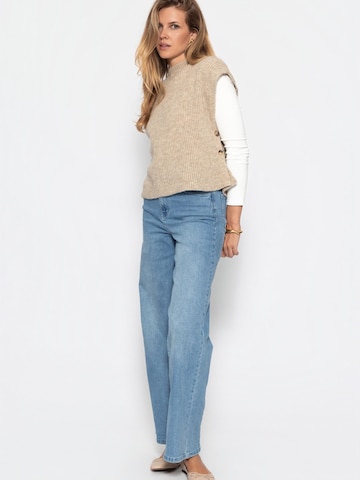 Gilet in maglia di SASSYCLASSY in grigio