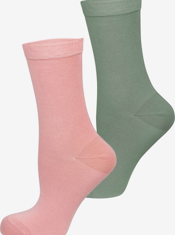 Nur Die Socks ' Bambus Fancy ' in Green: front