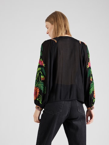 Derhy Bluse 'BELINDA' in Schwarz