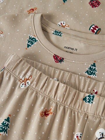 NAME IT Pajamas 'NKNVismas' in Beige