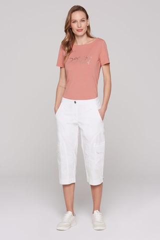 Soccx Regular Pants in White