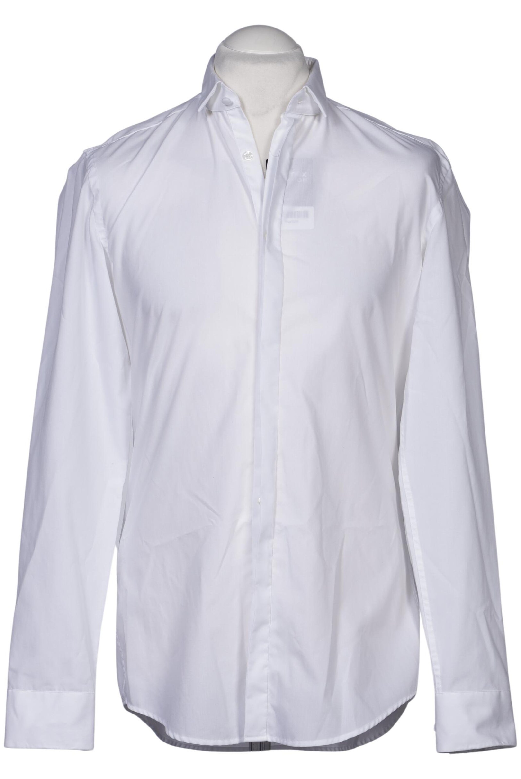 HUGO Button Up Shirt in M in White: front