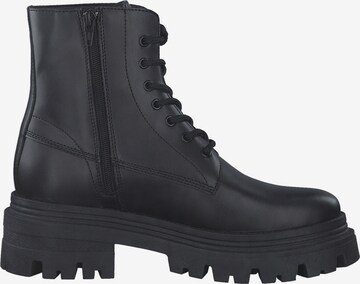 TAMARIS Lace-Up Ankle Boots in Black