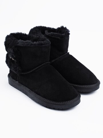 Gooce Snowboots 'Caren' in Schwarz