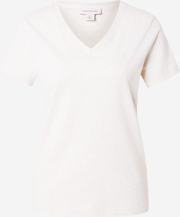 Calvin Klein Jeans - Camisa em cinzento: frente