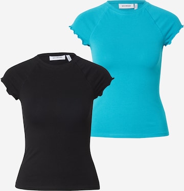 WEEKDAY T-Shirt in Blau: predná strana