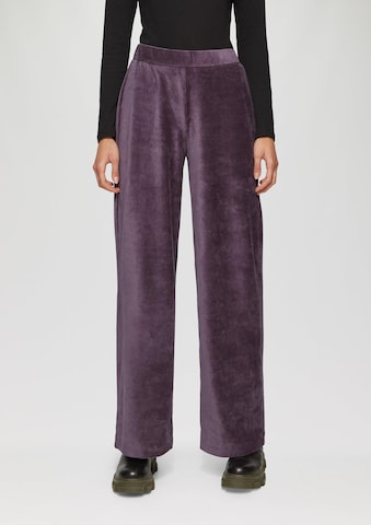 QS Wide Leg Hose in Lila