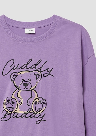 s.Oliver Shirt in Purple