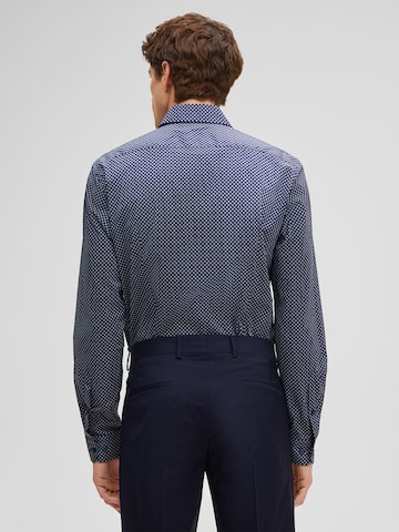 STRELLSON Slim fit Business shirt 'Stan' in Blue