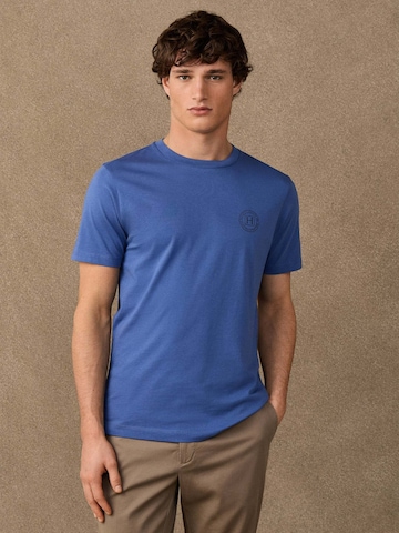 Hackett London Shirt in Blauw: voorkant