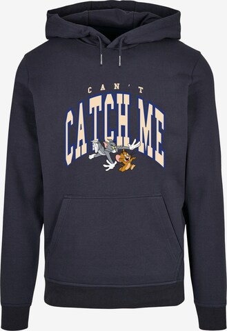 ABSOLUTE CULT Sweatshirt 'Tom and Jerry - Can't Catch' in Blauw: voorkant