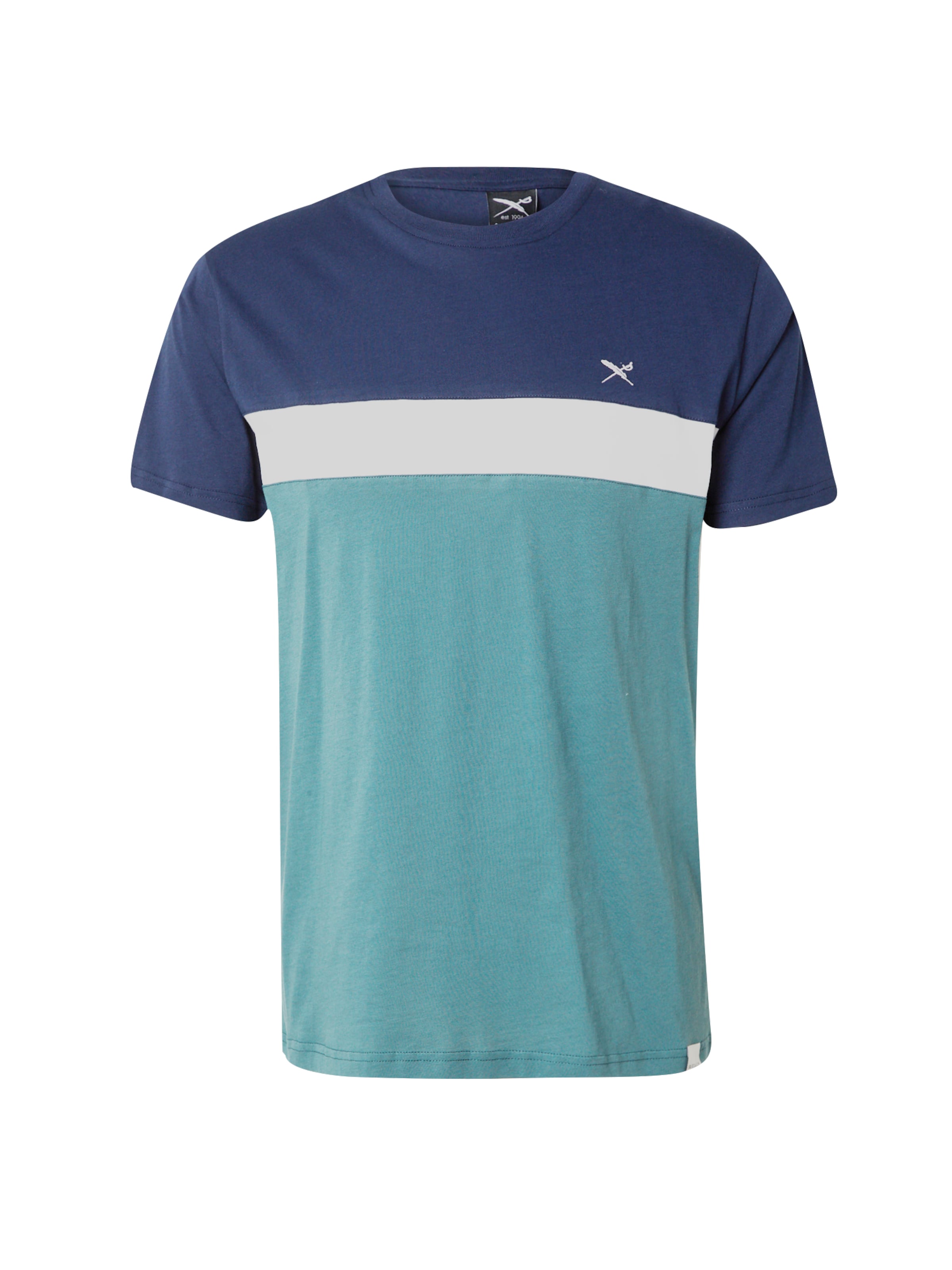 žalia Iriedaily Marškinėliai 'Court': priekis