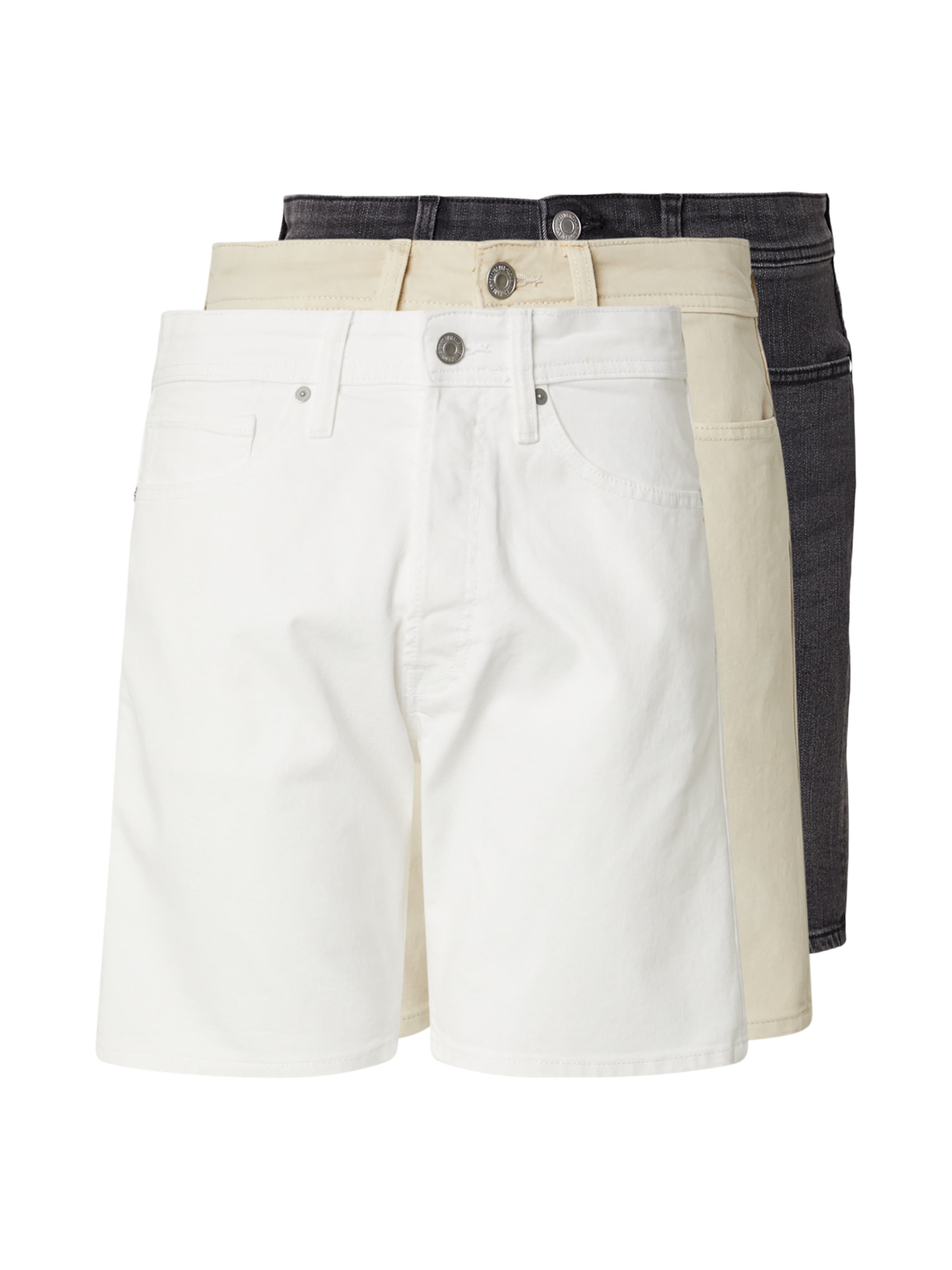 JACK & JONES Regular Дънки 'JJIRICK JJORIGINAL' в бежово: отпред