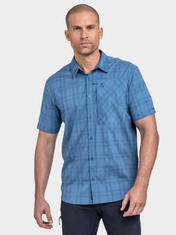 Coupe regular Chemise ' Frolya ' Schöffel en bleu : devant