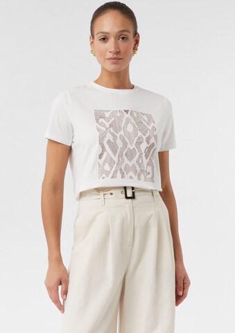 COMMA Shirt in White: front