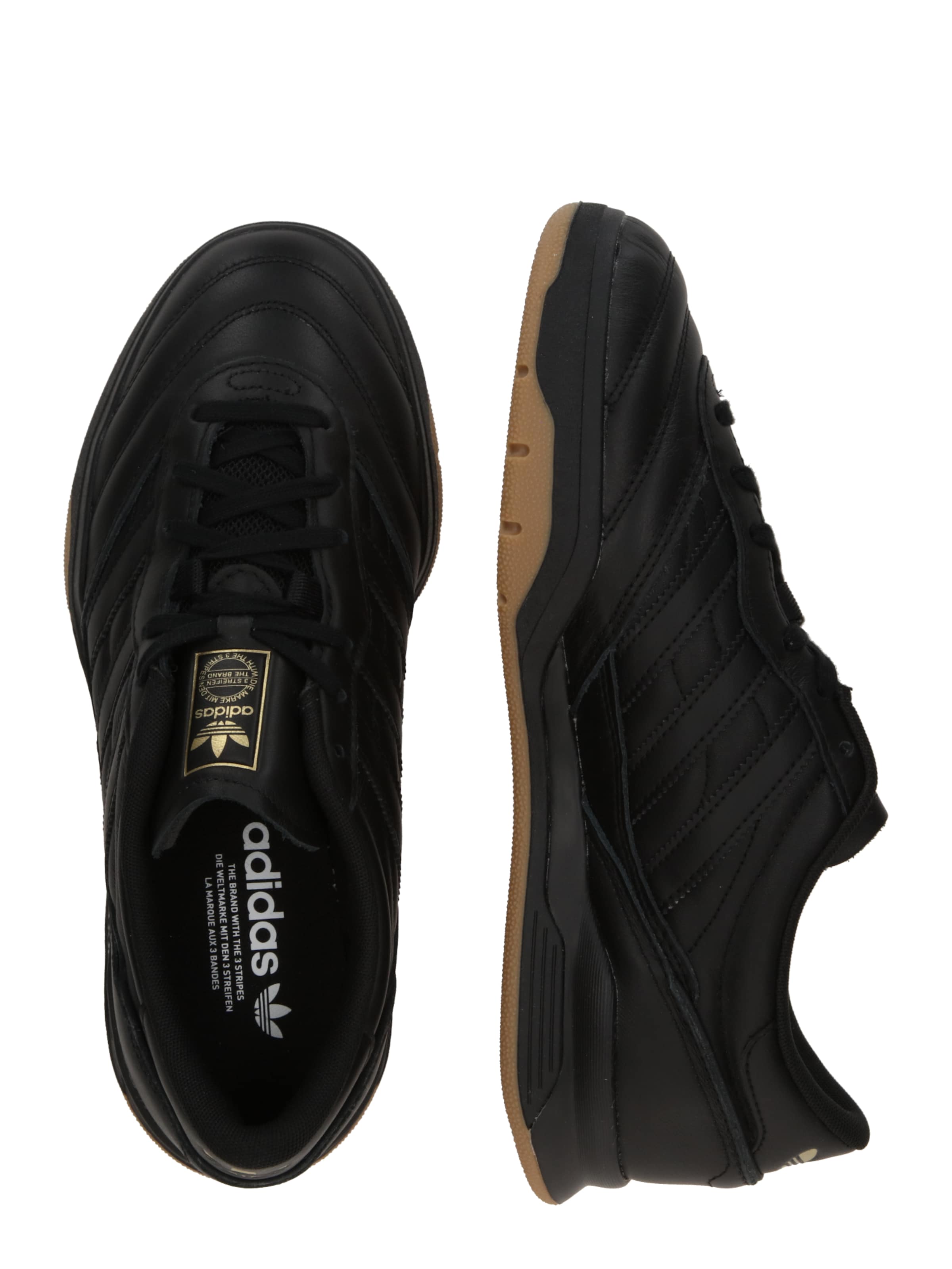 ADIDAS ORIGINALS Ниски маратонки 'MUNDIAL' в черно