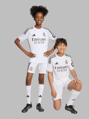 Regular Pantaloni sport 'Real Madrid 2025/2026' de la ADIDAS PERFORMANCE pe alb
